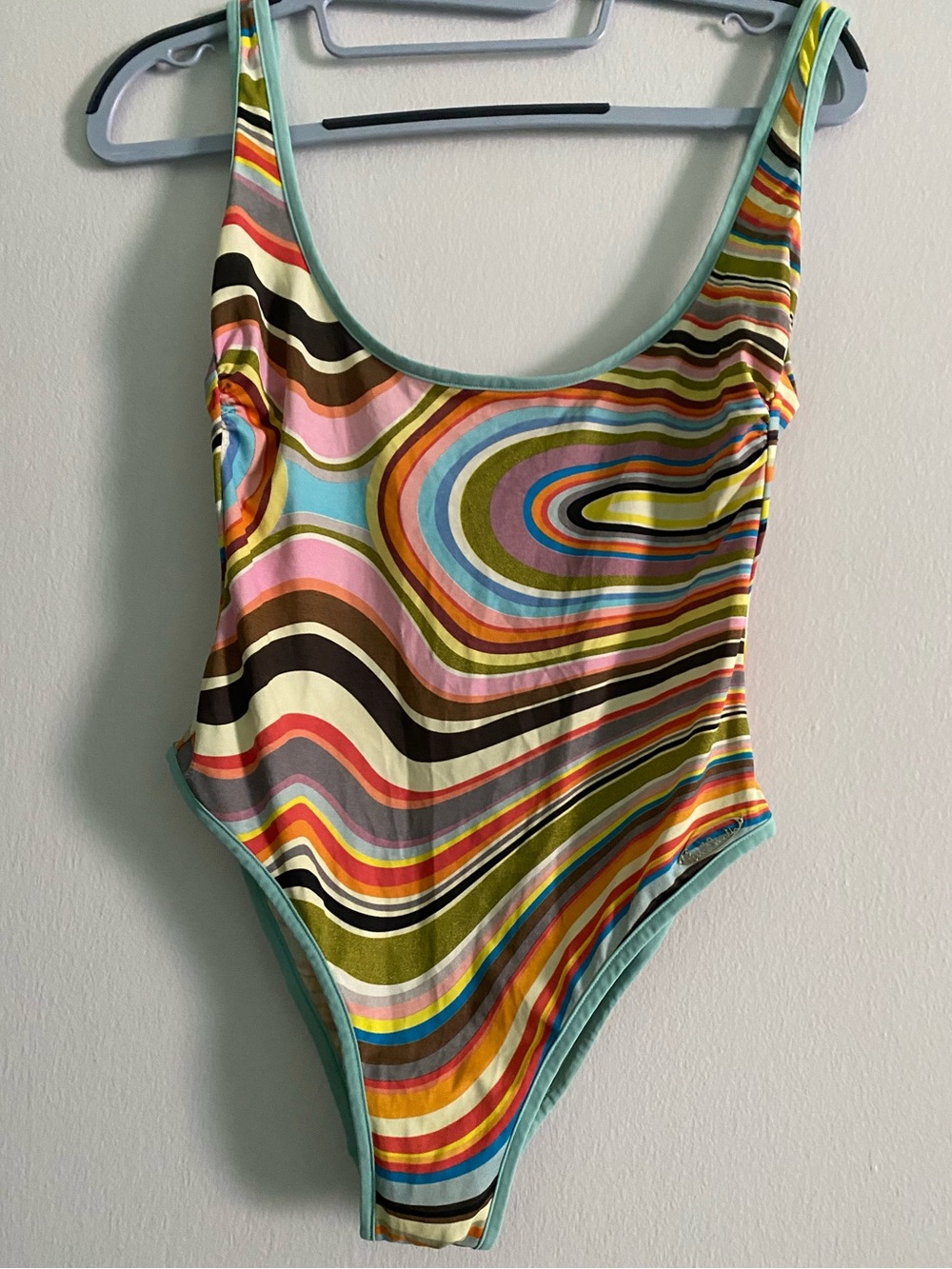 PAUL SMITH VINTAGE ONE PIECE SWIMMING SUIT, SIZE M/L